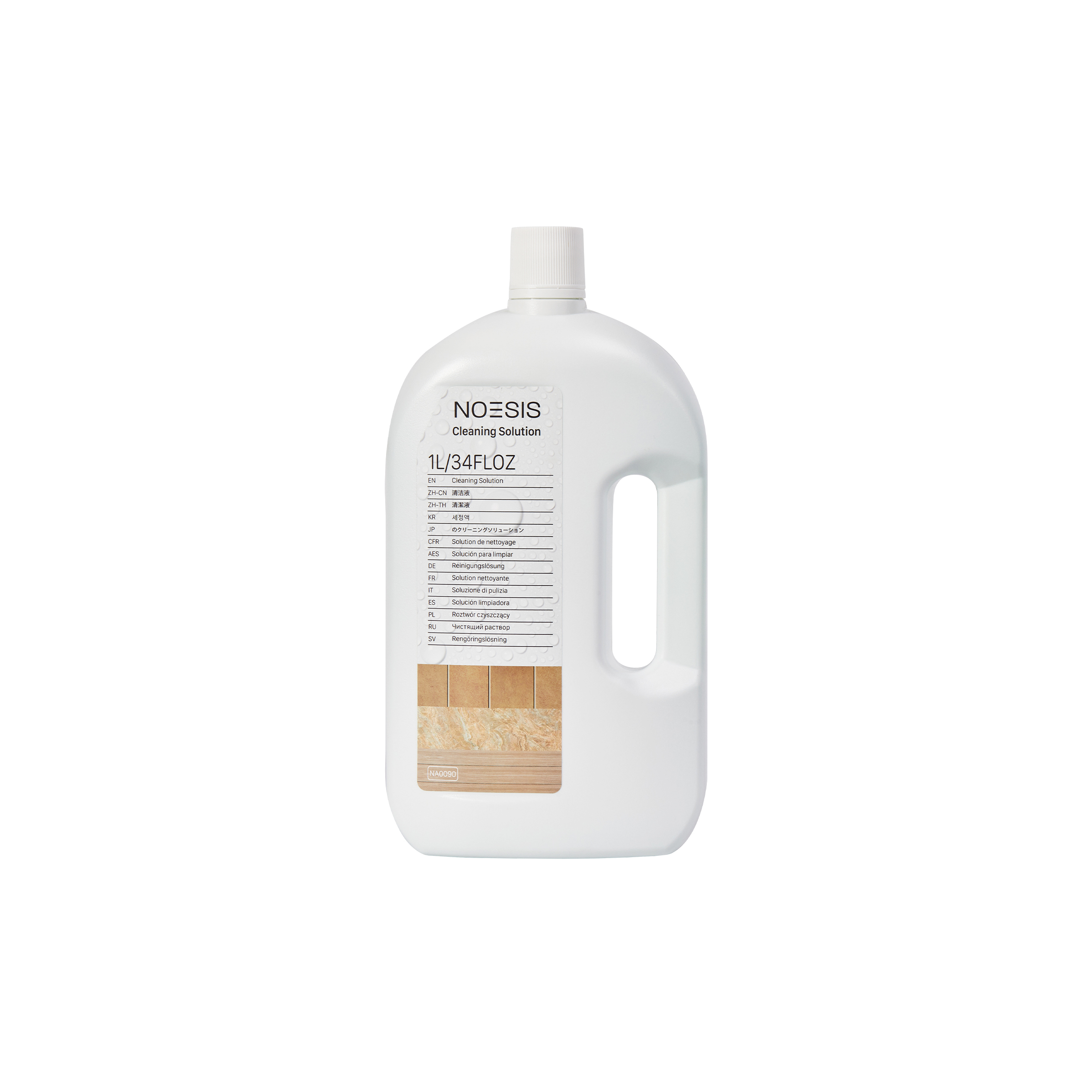 Noesis 1L cleaning solution bottle